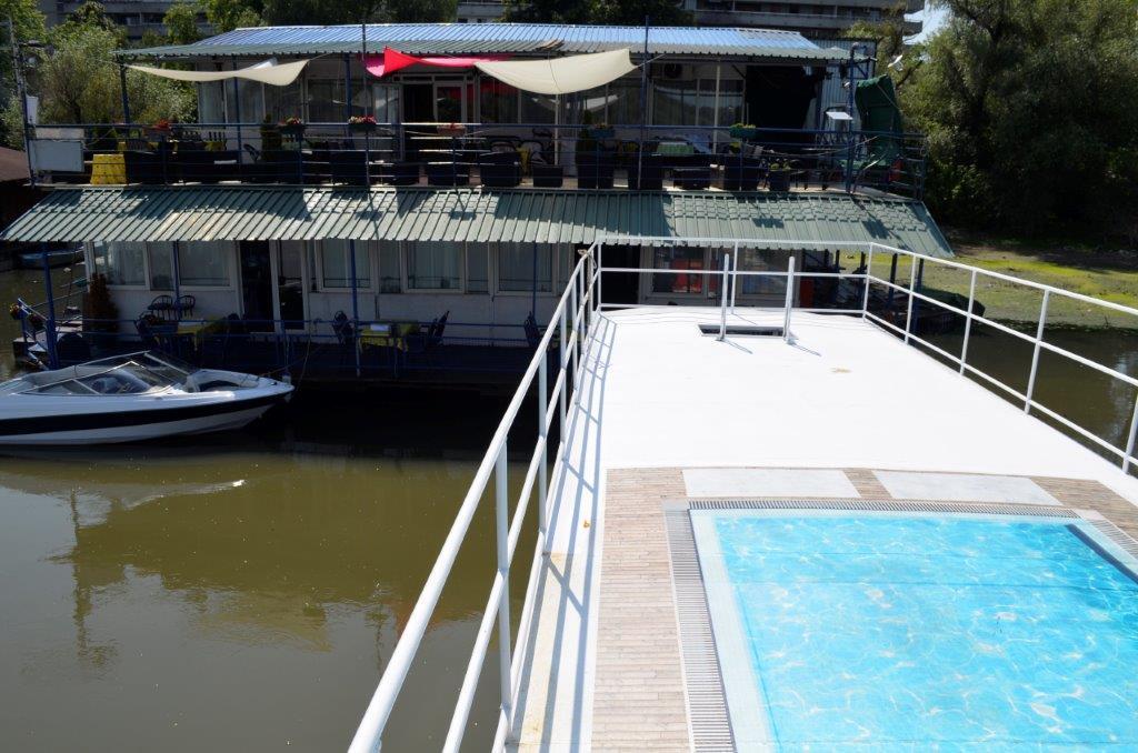Splav Guest Hause Gusar Hotel Belgrád Kültér fotó
